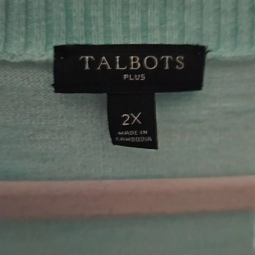Talbots Plus Size 2X Sweater - Picture 4 of 7